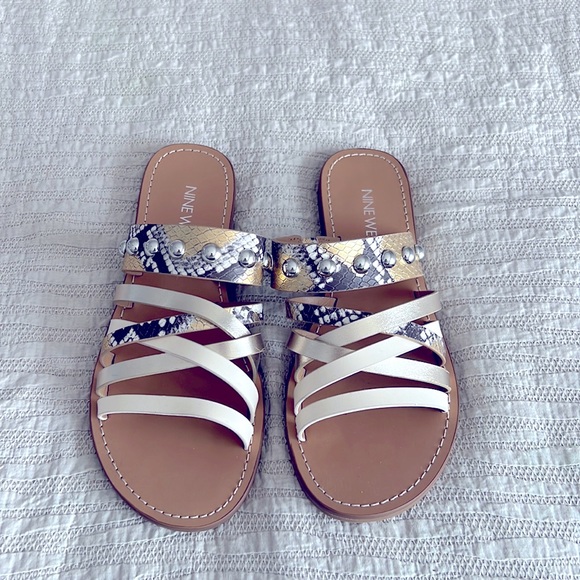 NWT - Nine West Sandals - Picture 1 of 2